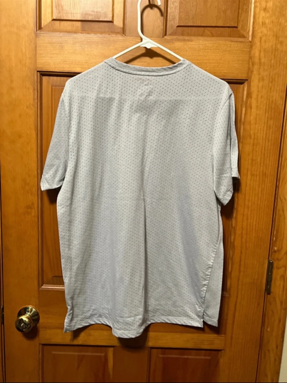 Nike Light Gray Dri-FIT Short Sleeve Performance Tee
